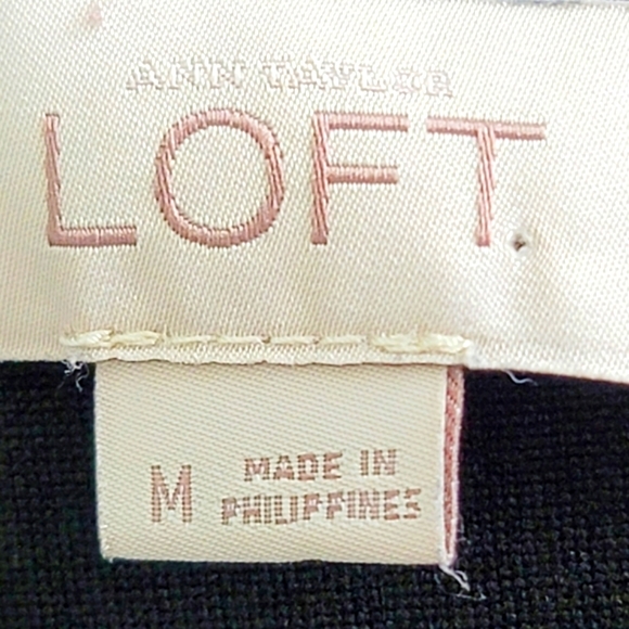 Ann Taylor LOFT Women's Striped Wrap Dress Size M - Picture 11 of 13